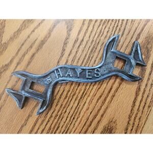 Antique Hayes A -116 Wrench by Hays Pump & Planter Co 1954 Plows